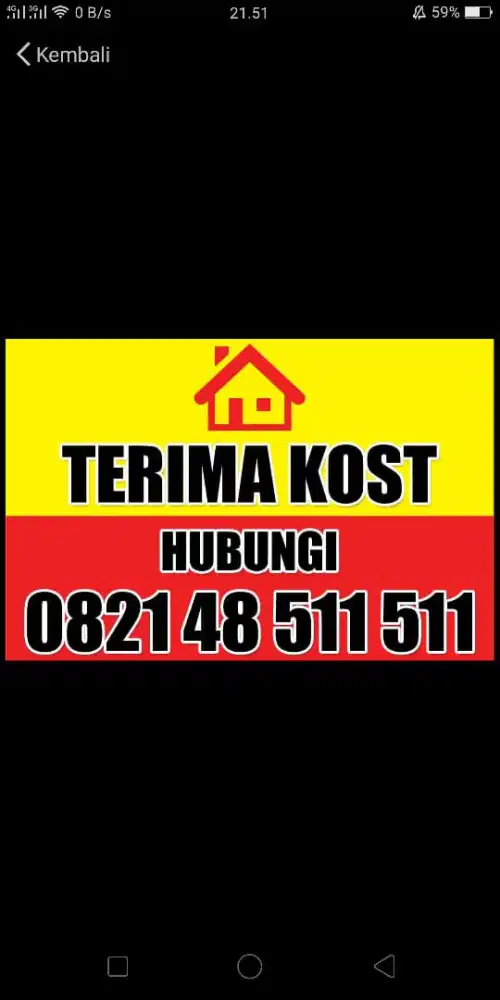 Kost karyawan di gatot subroto