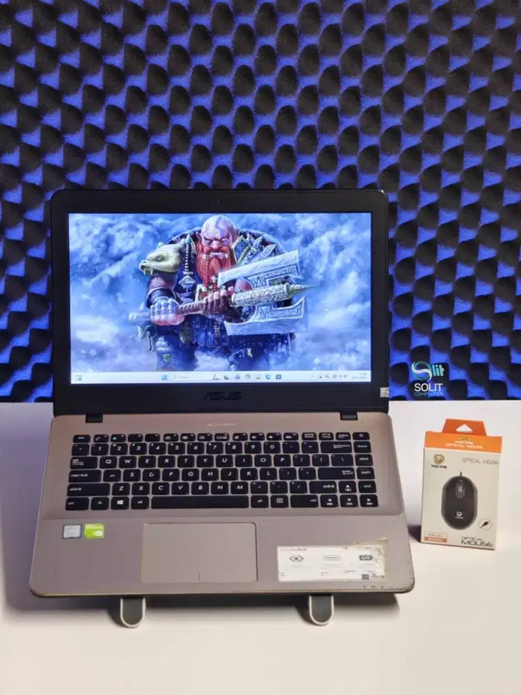 Asus Vivobook X442UF Core i7 SSD 128GB Bonus Mouse Siap Pakai