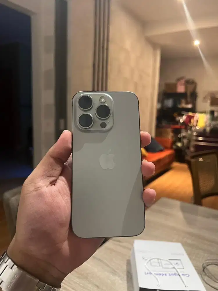IPHONE 15 PRO 128 GB EX IBOX BU JUAL CEPET