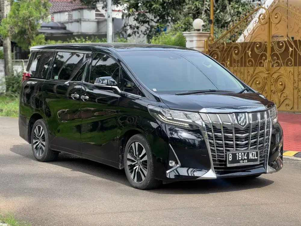 Toyota Alphard G ATPM TSs 2020 Hitam Metalik