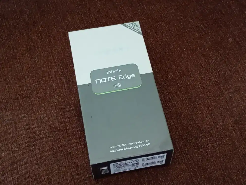 infinix Note Edge 5G 8/256 NEW bnib resmi