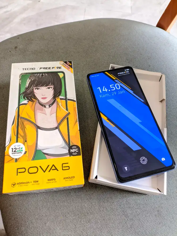 Tecno Pova 6 NFC RAM 8/256GB Fullshet