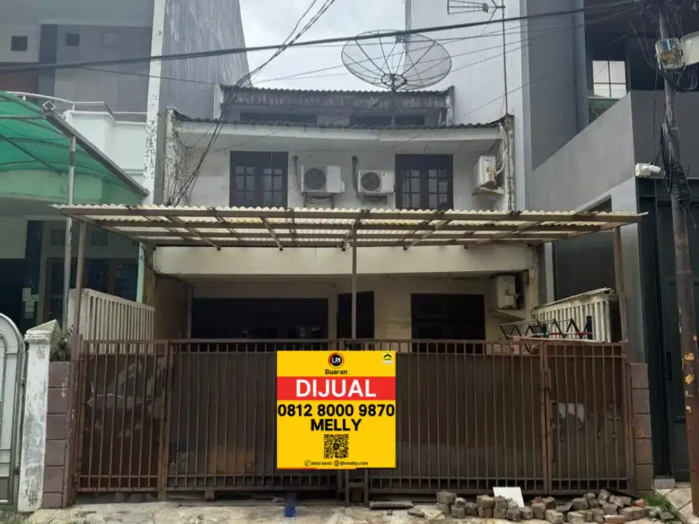 Rumah Siap Huni di Komplek Danau Indah Sunter, Jakarta Utara