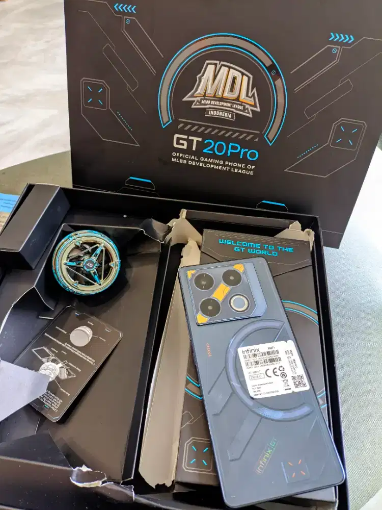Infinix GT 20 Pro 5G NFC RAM 8/256GB Fullshet GIFTBOX