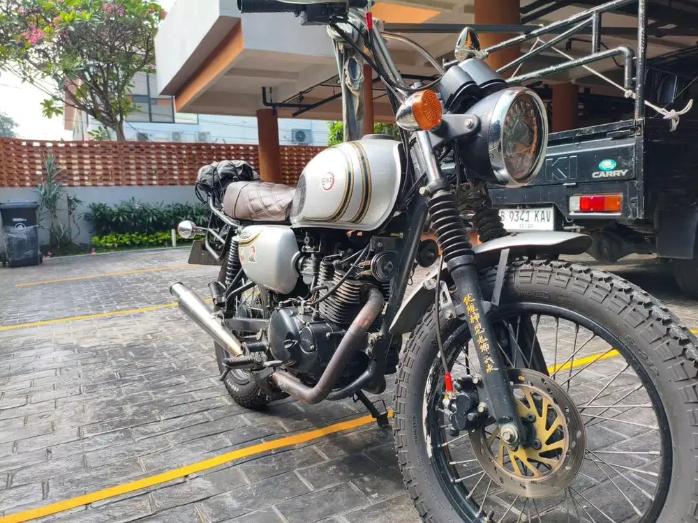 Dijual Kawasaki W 175 Plat F Bogor