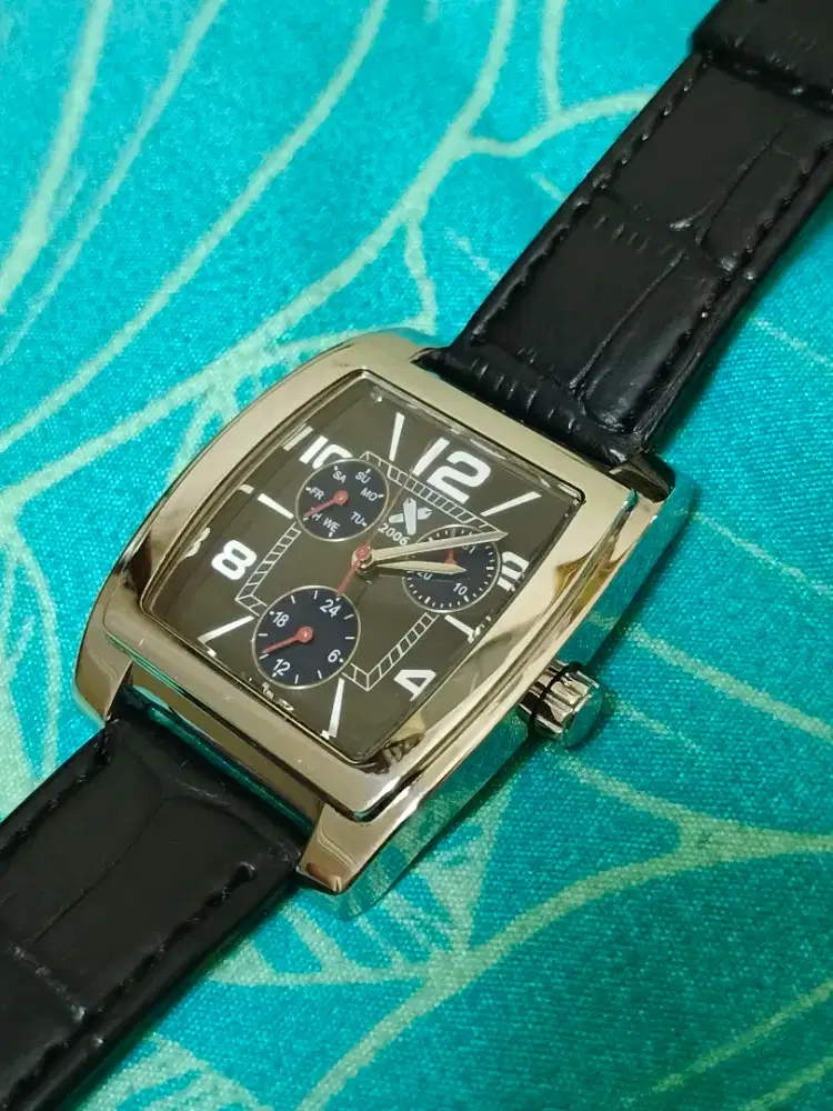 Jam Tangan X 2006 Japan Movt Tank Mulus