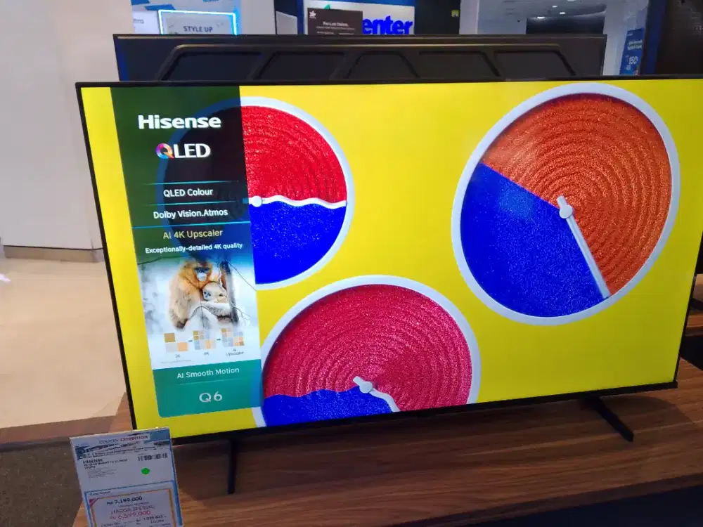HISENSE QLED SMART TV 55INCH