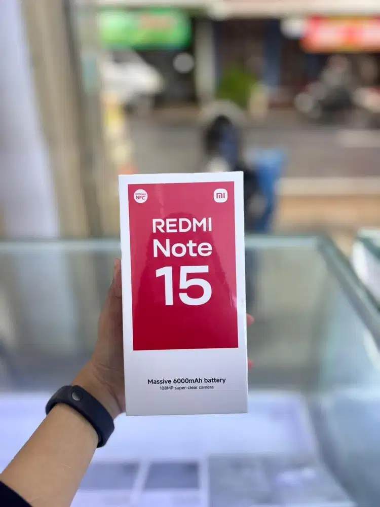 REDMI NOTE 15 8/256 BARU RESMI GARANSI