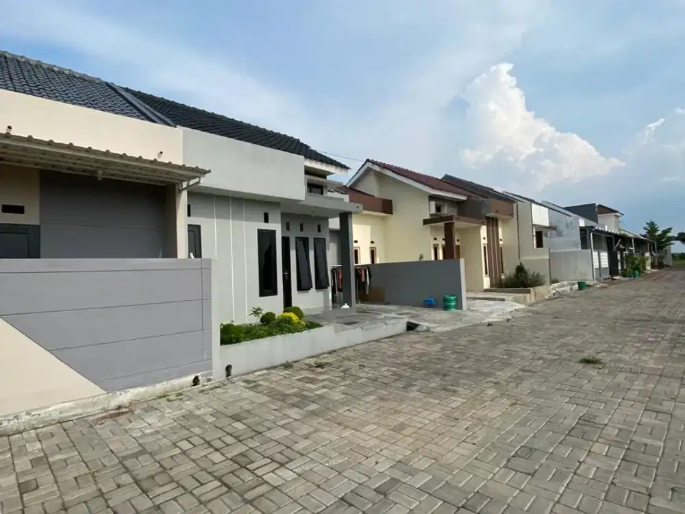 dijual rumah di gatak sukoharjo pesan bangun luas tanah 98 free desain harga bisa nego tanpa perantara