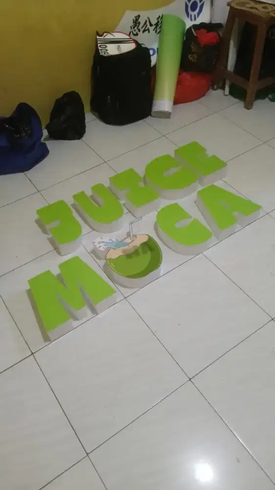 pusat produksi neon box huruf timbul termurah lampu led