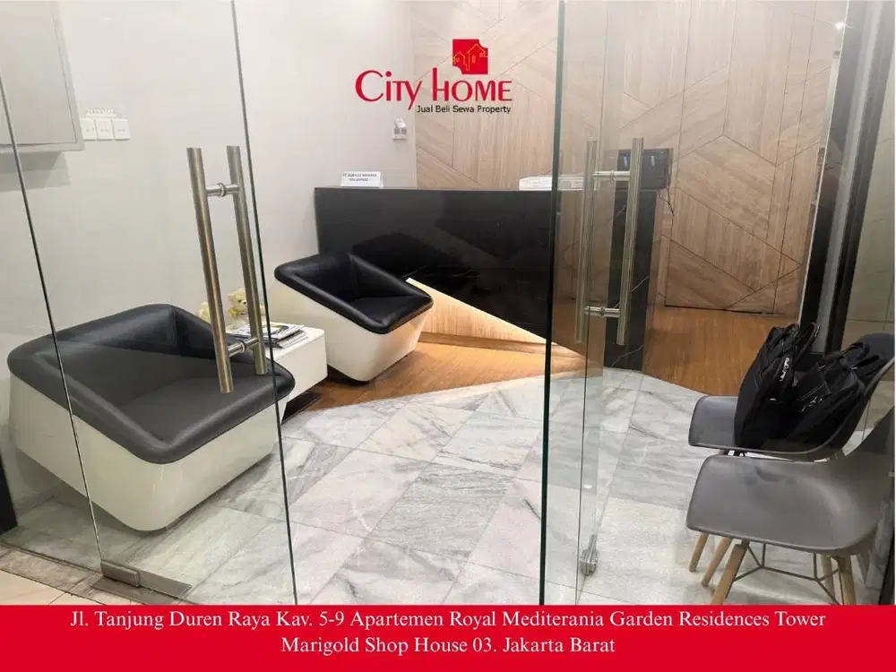 Jual Kantor Semi Furnished di Soho Capital - Lokasi Strategis