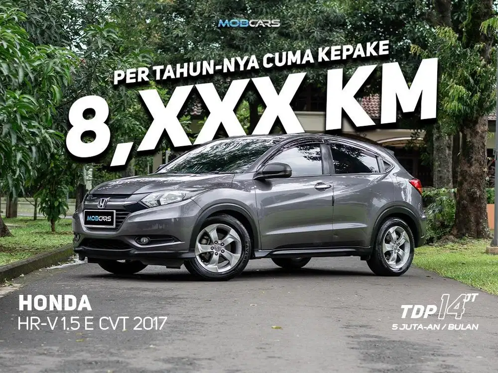 TERMURAH!! Cuma Angsuran 5 Jutaan aja! Honda HRv E Matic 2017 Grey