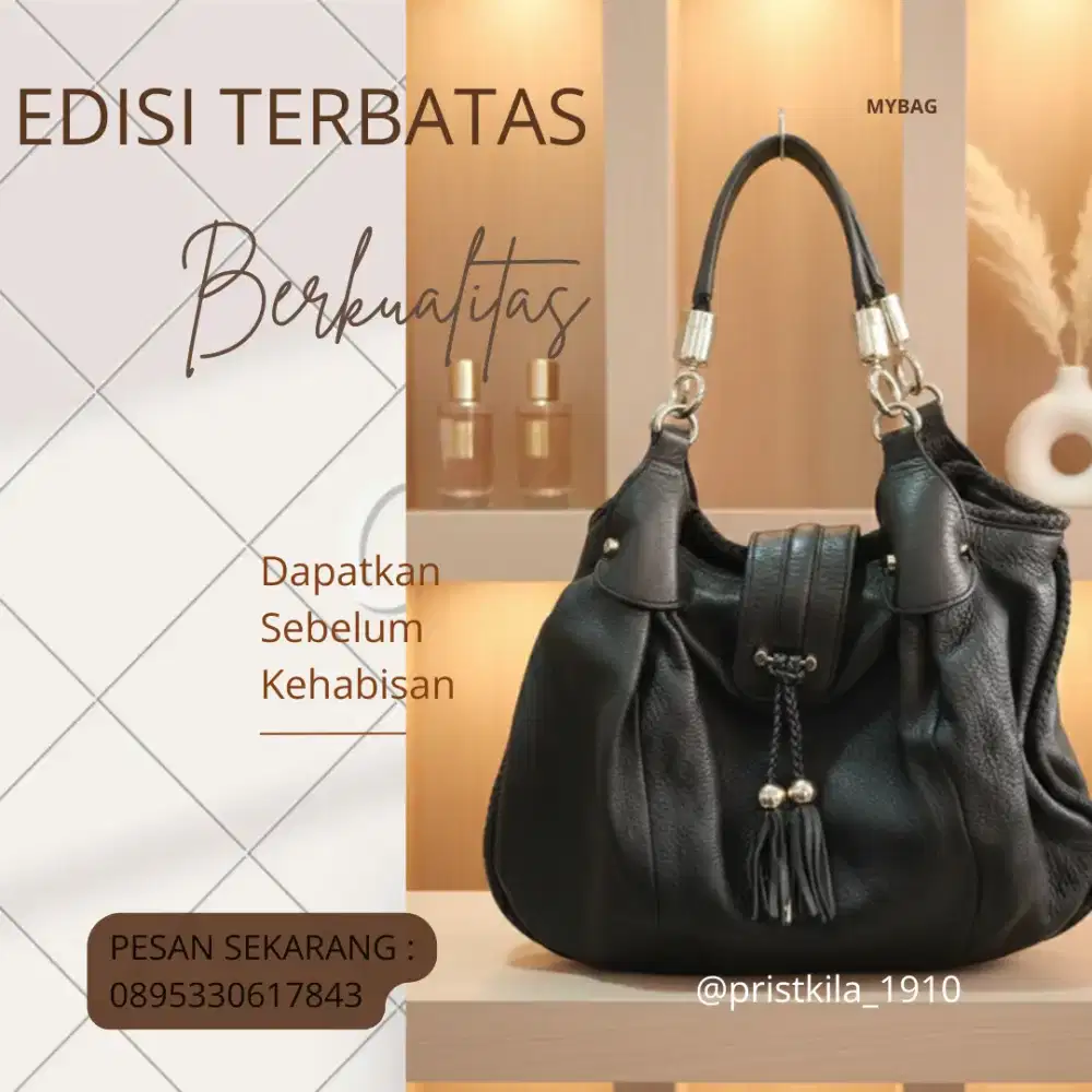 Tas GUCCI Asli Bahan Kulit