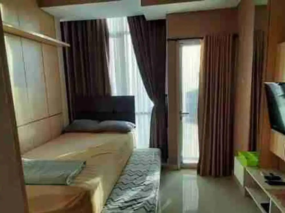 Sewa Apartemen Capitol Park Salemba UI Jakarta Pusat Studio Sapphire Tower