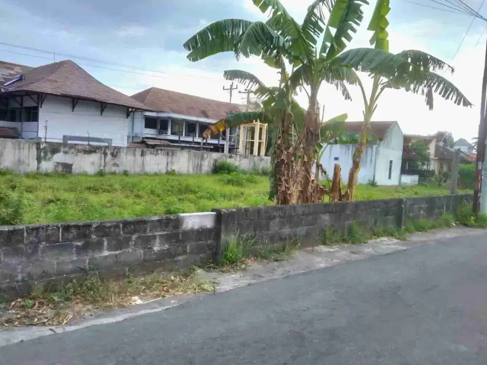 Tanah Bagus Tepi Jalan Utama Area Purwomartani Dekat Kampus UKRIM Yogyakarta