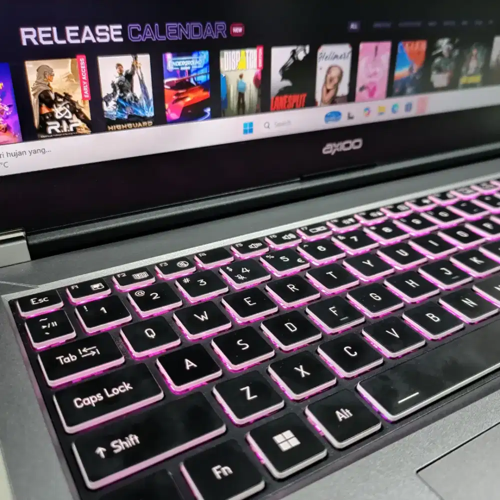 LAPTOP AXIOO PONGO 760V2 GARANSI, INTEL CORE I7-GEN13, NVIDIA RTX 4060