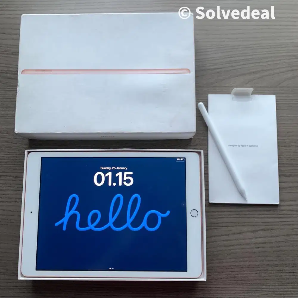 Apple iPad 8 Bonus Pencil – Mulus & Siap Pakai