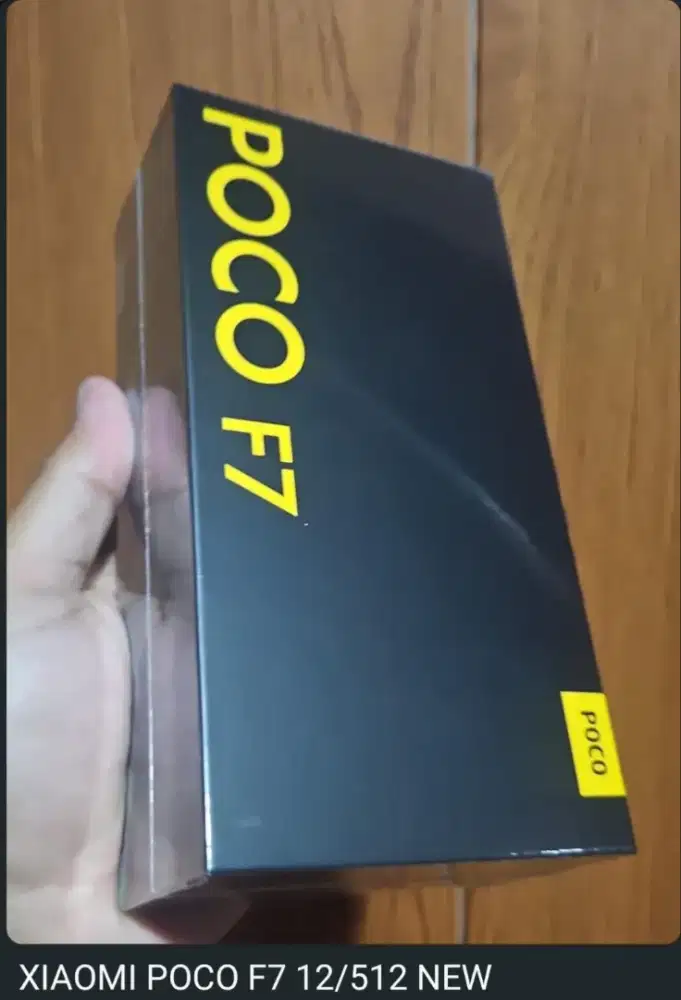 Jual Poco F7 baru Ram 12 Internal 512
