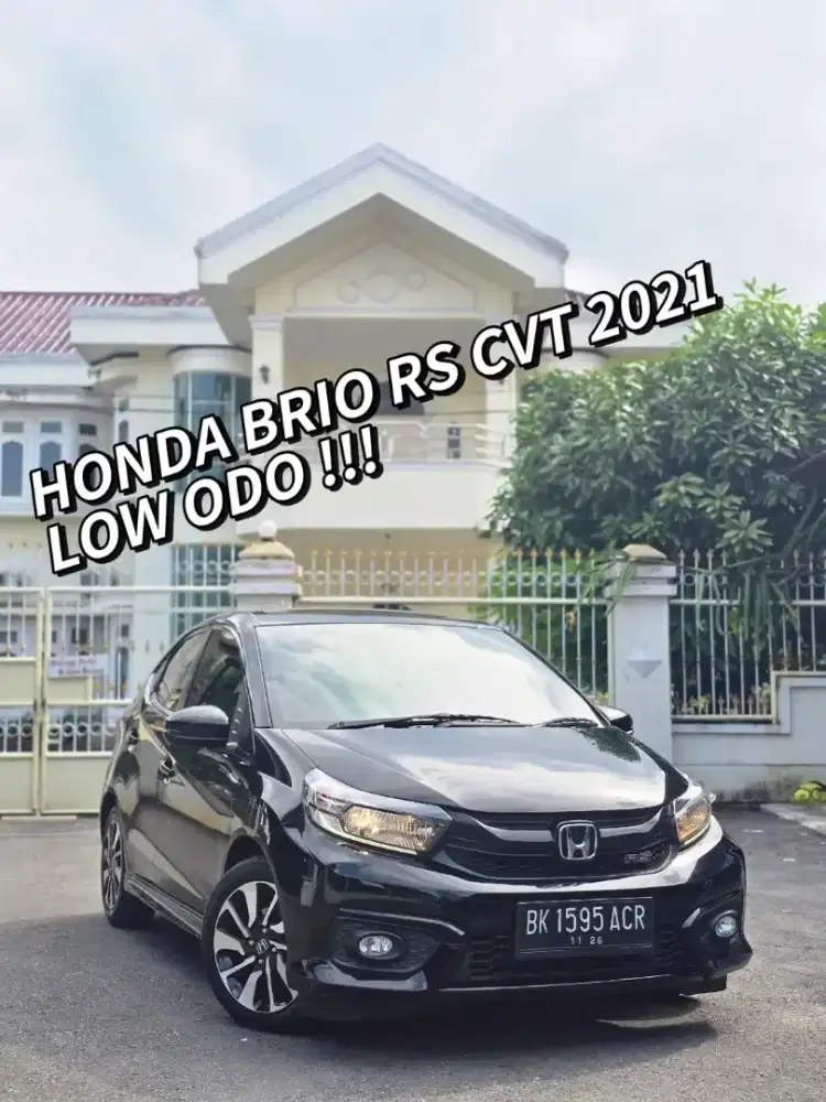 [Odo 23rb] Honda Brio 1.2 RS cvt 2021