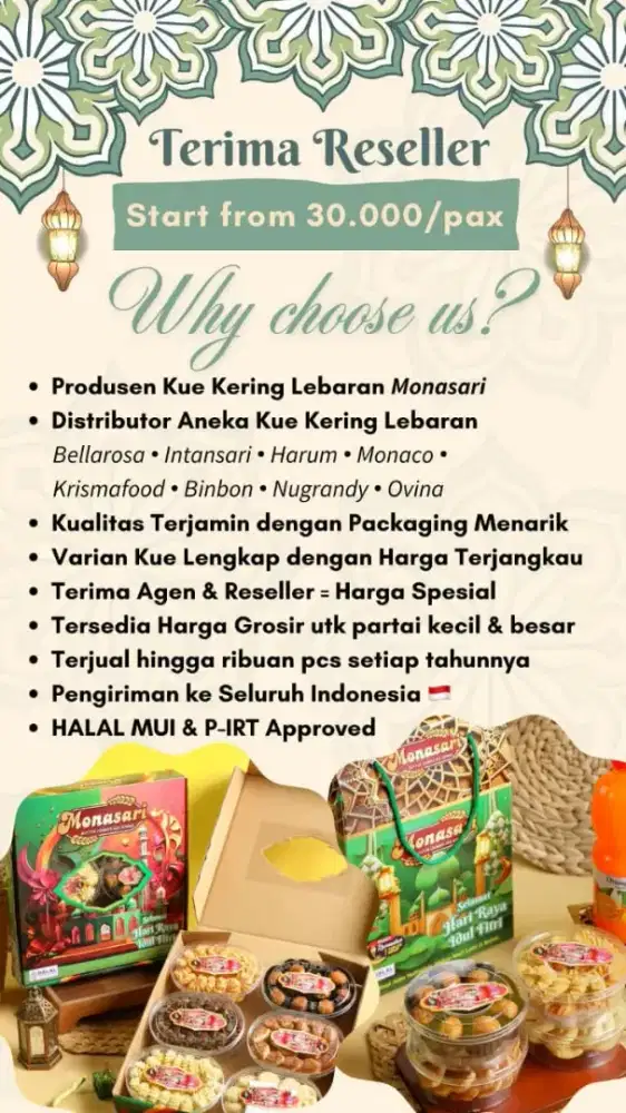 KUE KERING LEBARAN. HAMPERS IDUL FITRI 2026