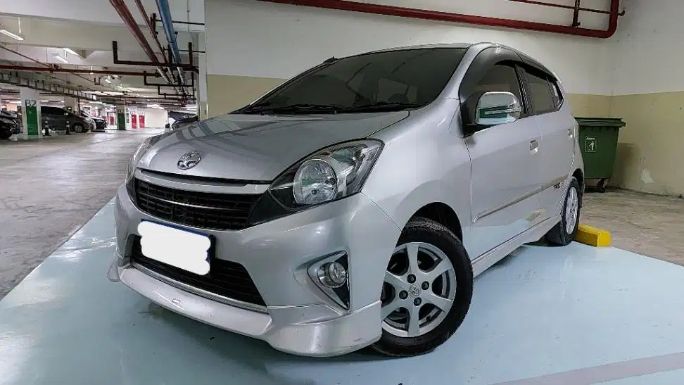 DP MURAH Toyota Agya 1.0 TRD Sportivo Bensin-MT 2014 Silver C0GUD