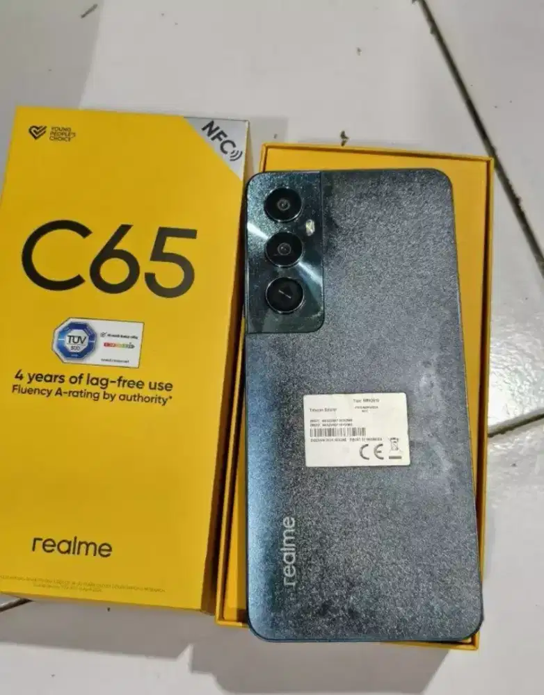 Realme c65 8/256 full set casan ga ori