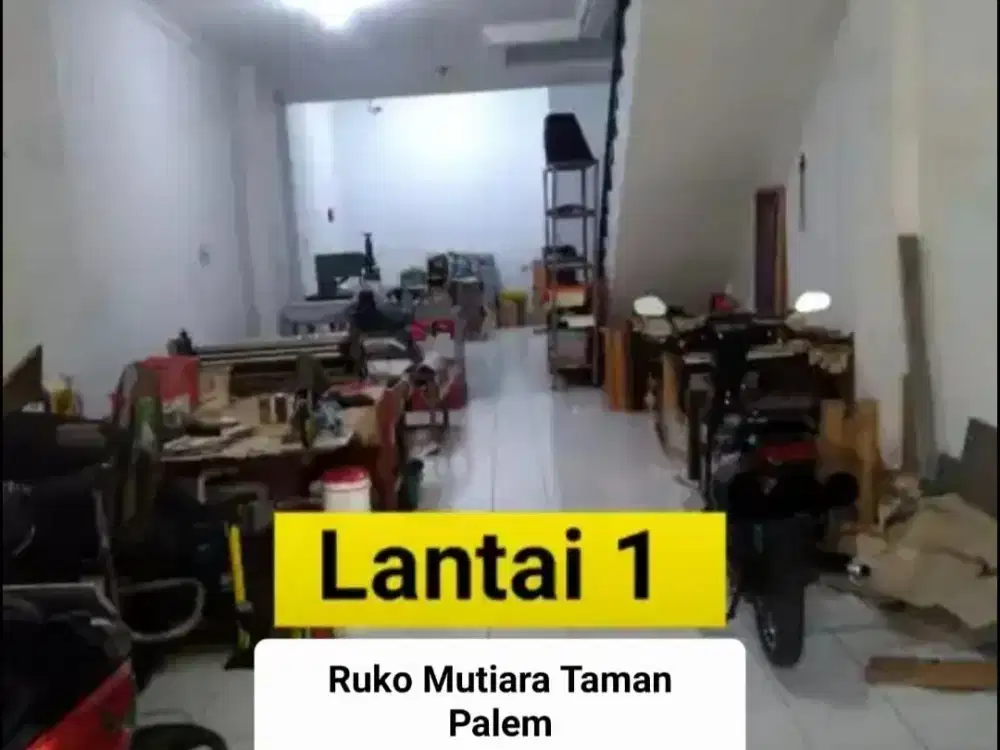 Dijual Ruko Siap Huni Di Mutiara Taman Palem Cengkareng Jakarta Barat