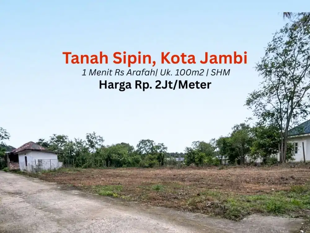 Tanah Murah Dekat Hotel Aston Jambi