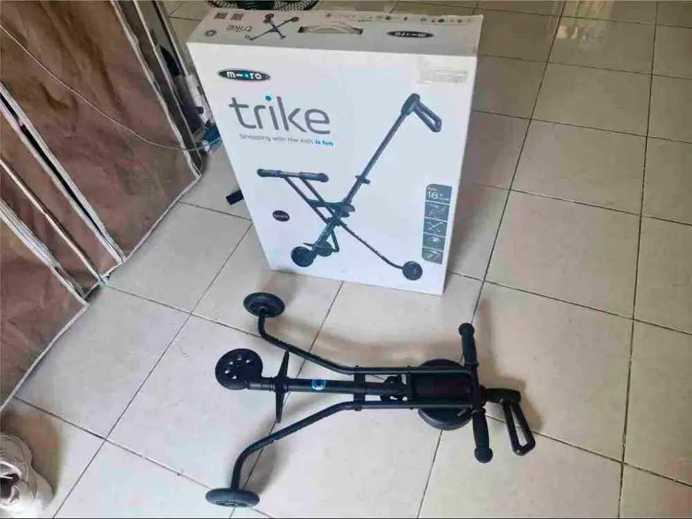 Sepeda Stroller merk Microtrike ORI - Mulus & Terawat