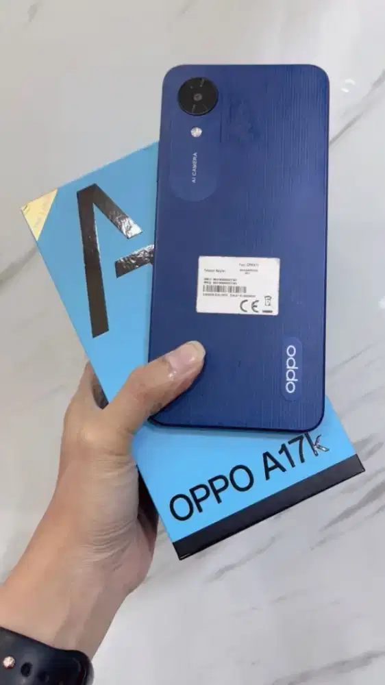 Oppo A17k 3/64gb Biru Laut
