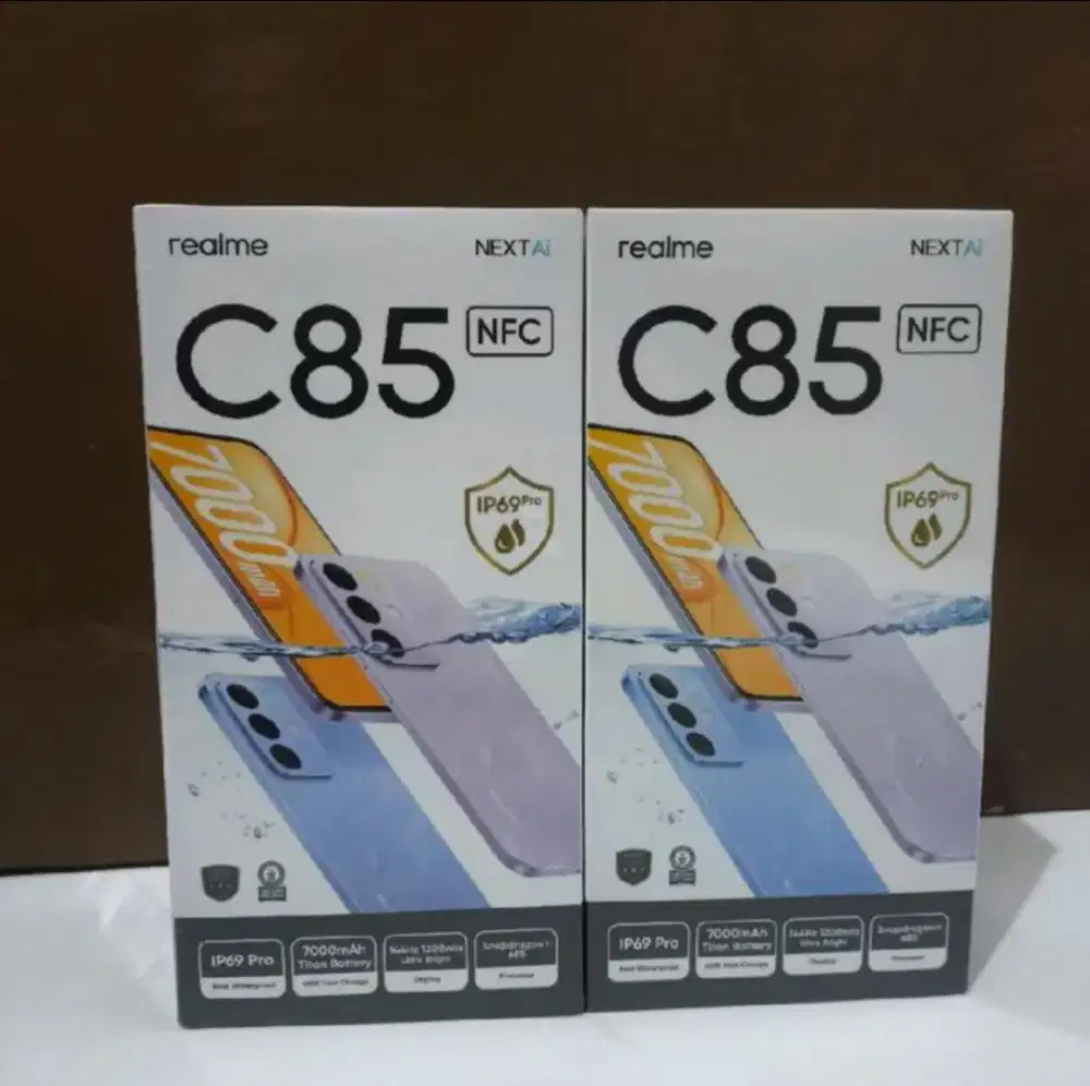 Realme C85 8/256gb Baru Garansi Resmi