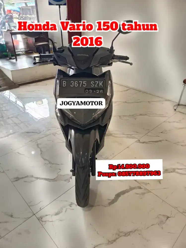 (P) honda vario 150 2016