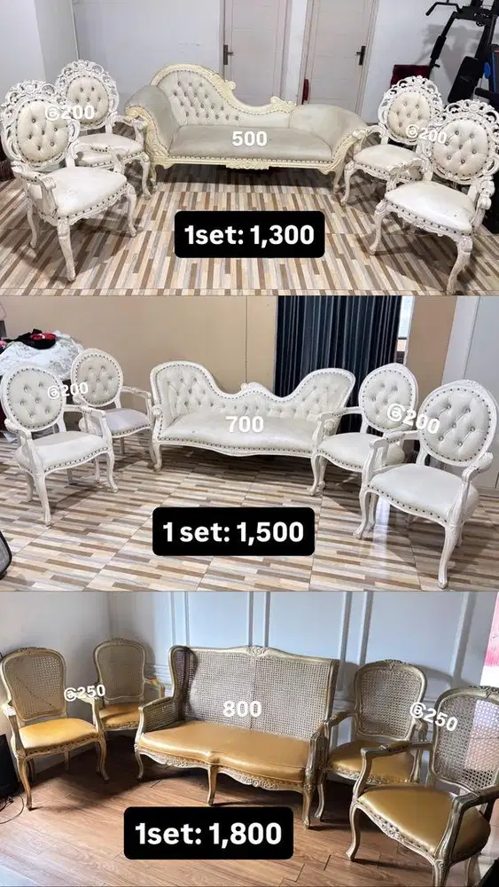 SOFA PELAMINAN SECOND NEGO