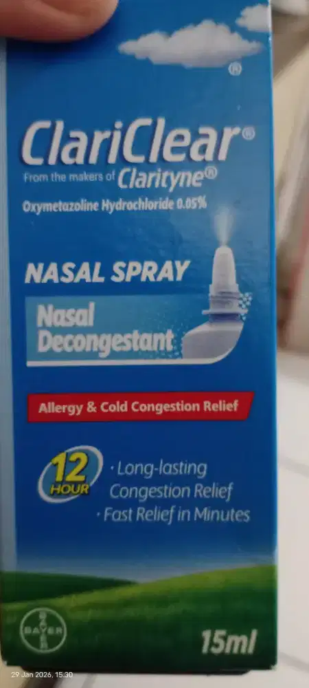 Obat semprot hidung untuk sinustis, flu