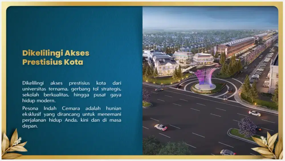 Komplek Villa Pesona Indah Cemara by Agung Sedayu Group