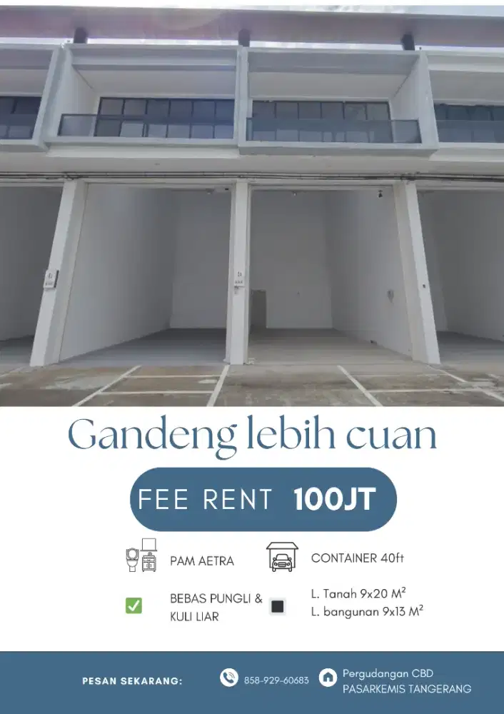 Pergudangan CBD PASARKEMIS TANGERANG