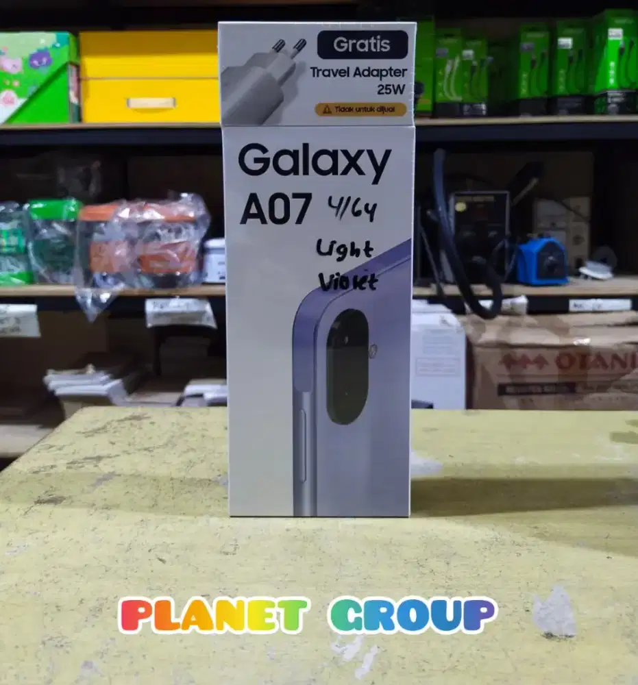 Samsung A07 up to 8/64GB jaminan garansi 12 bulan