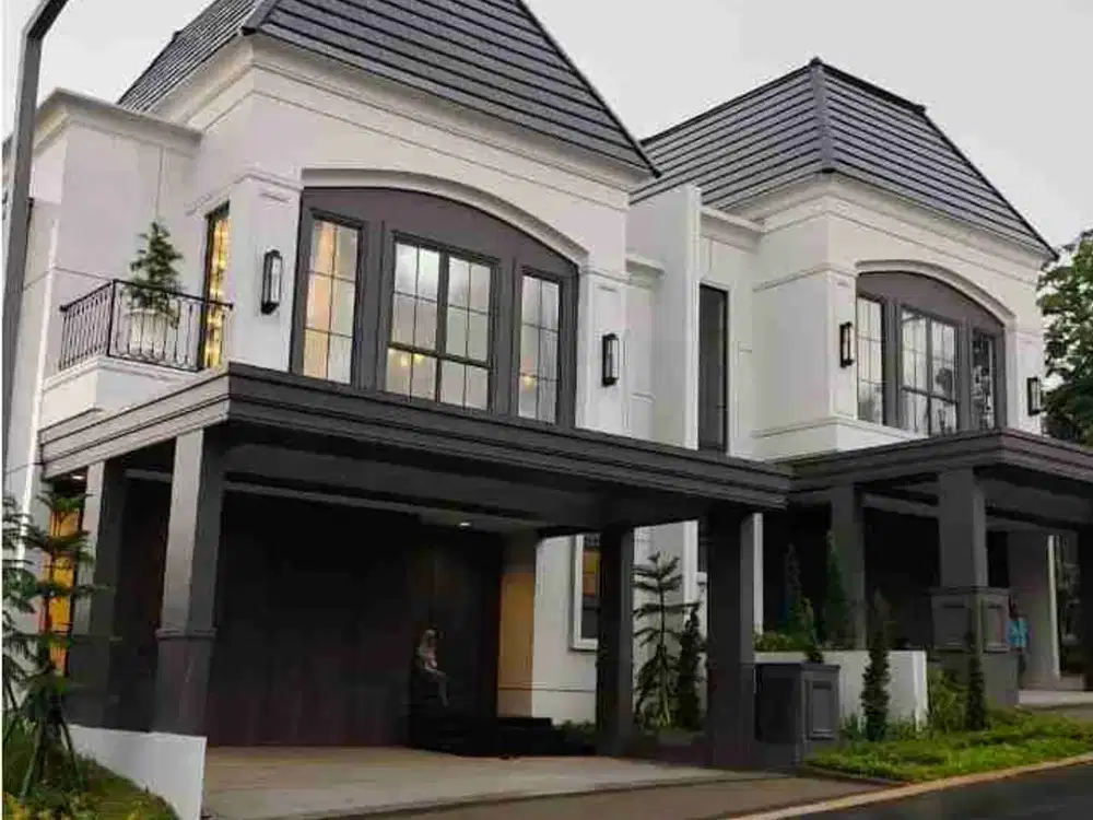 Rumah Mewah model Perancis view gunung,udara sejuk,one gate system.sentul.