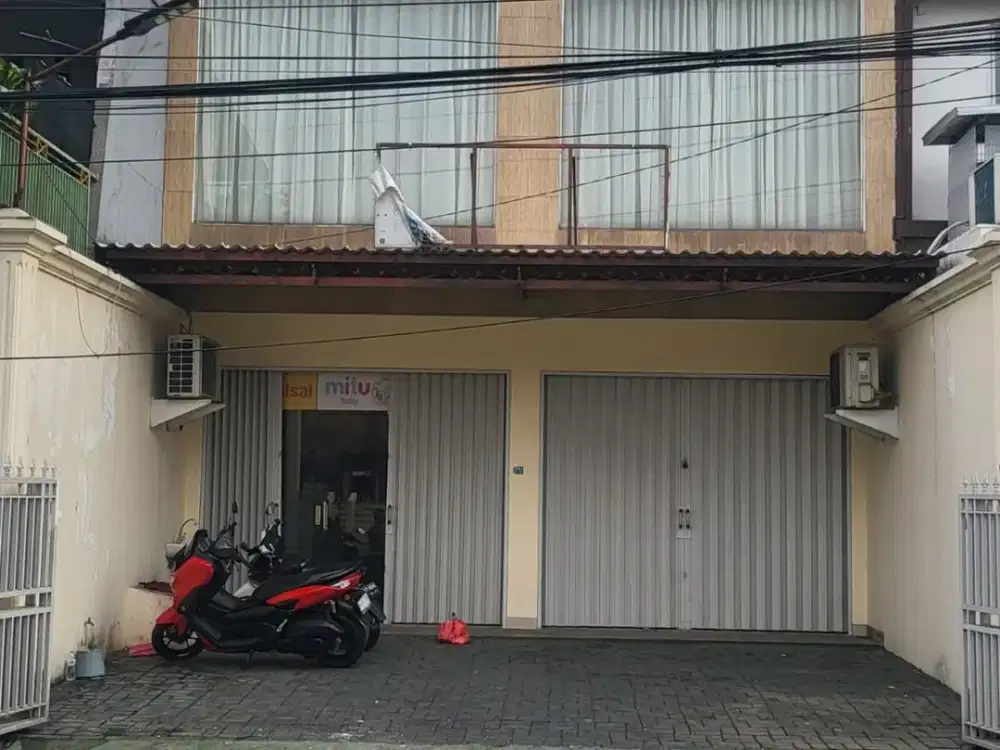 Ruko Mewah Lebar 2 Ruko jadi 1 di Pinggir Jalan Pondok Kelapa Jaktim