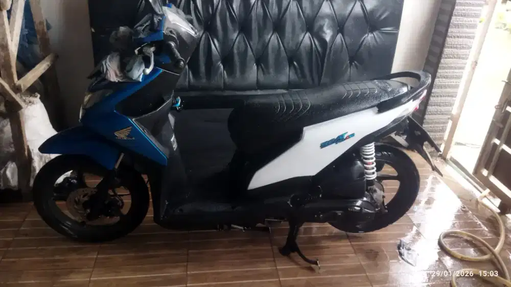 Honda beat FI 2013 akhir starter kasar