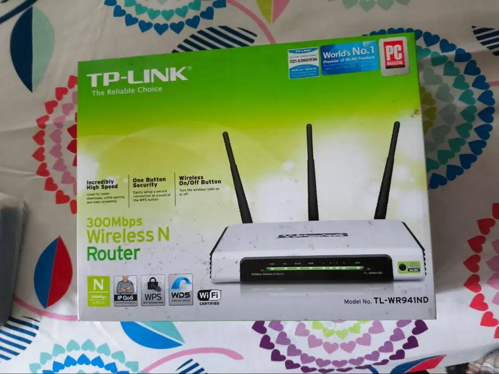 TP-LINK Advance Wireless N ROUTER Model TL-WR941ND