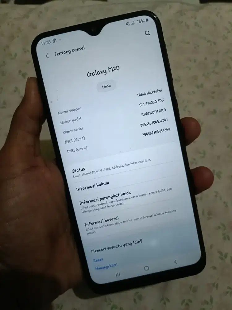 Samsung m30 ram 3/32