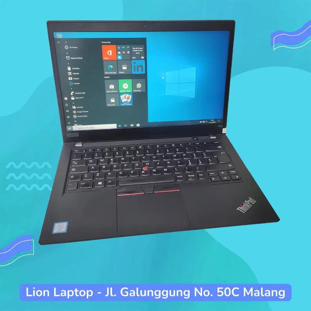 RAM 16GB i5 Gen 8 SSD 256GB Lenovo Thinkpad T490 [29|01]