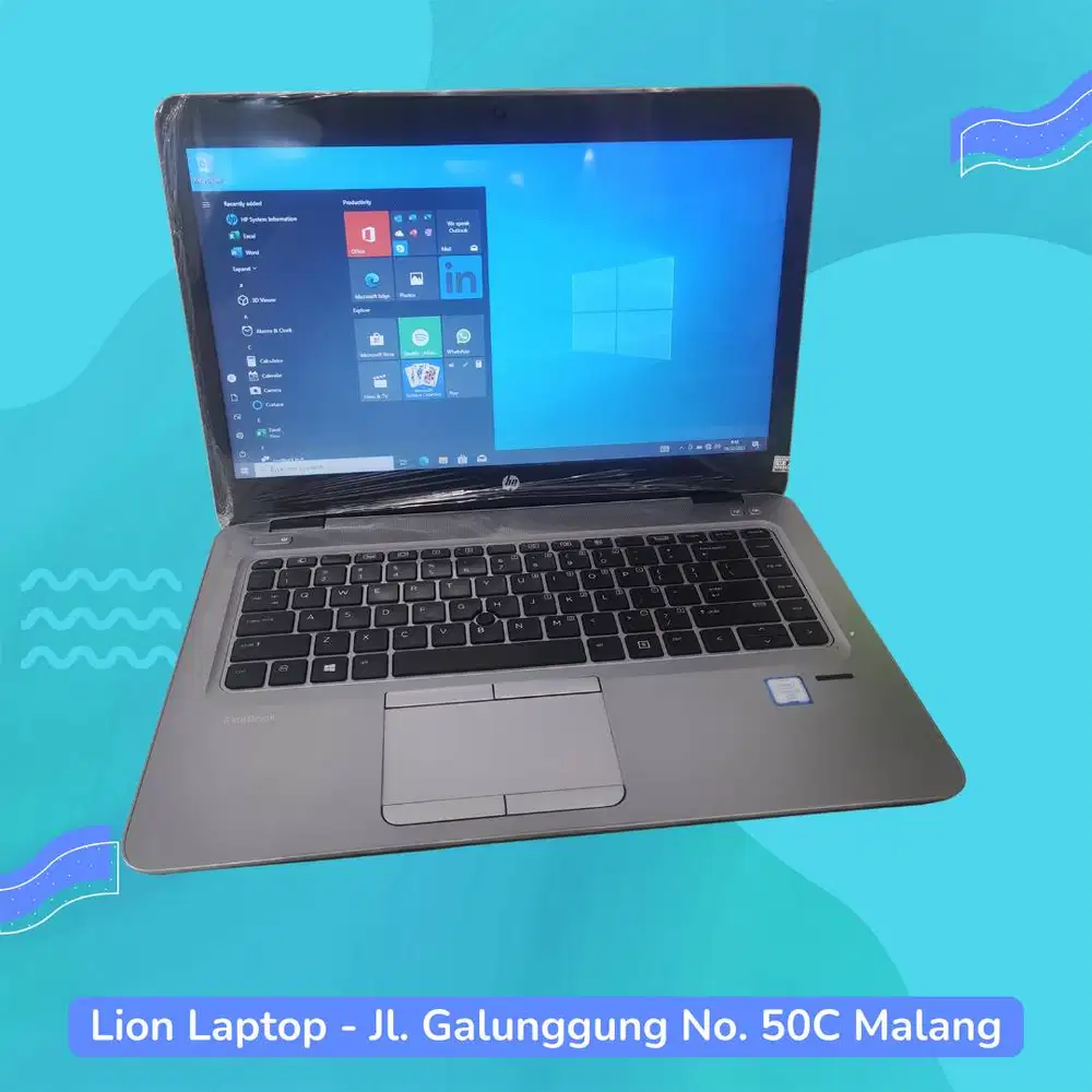 Core i5 RAM 8GB Murah SSD 258GB HP Elitebook 840 G3 [29|01]
