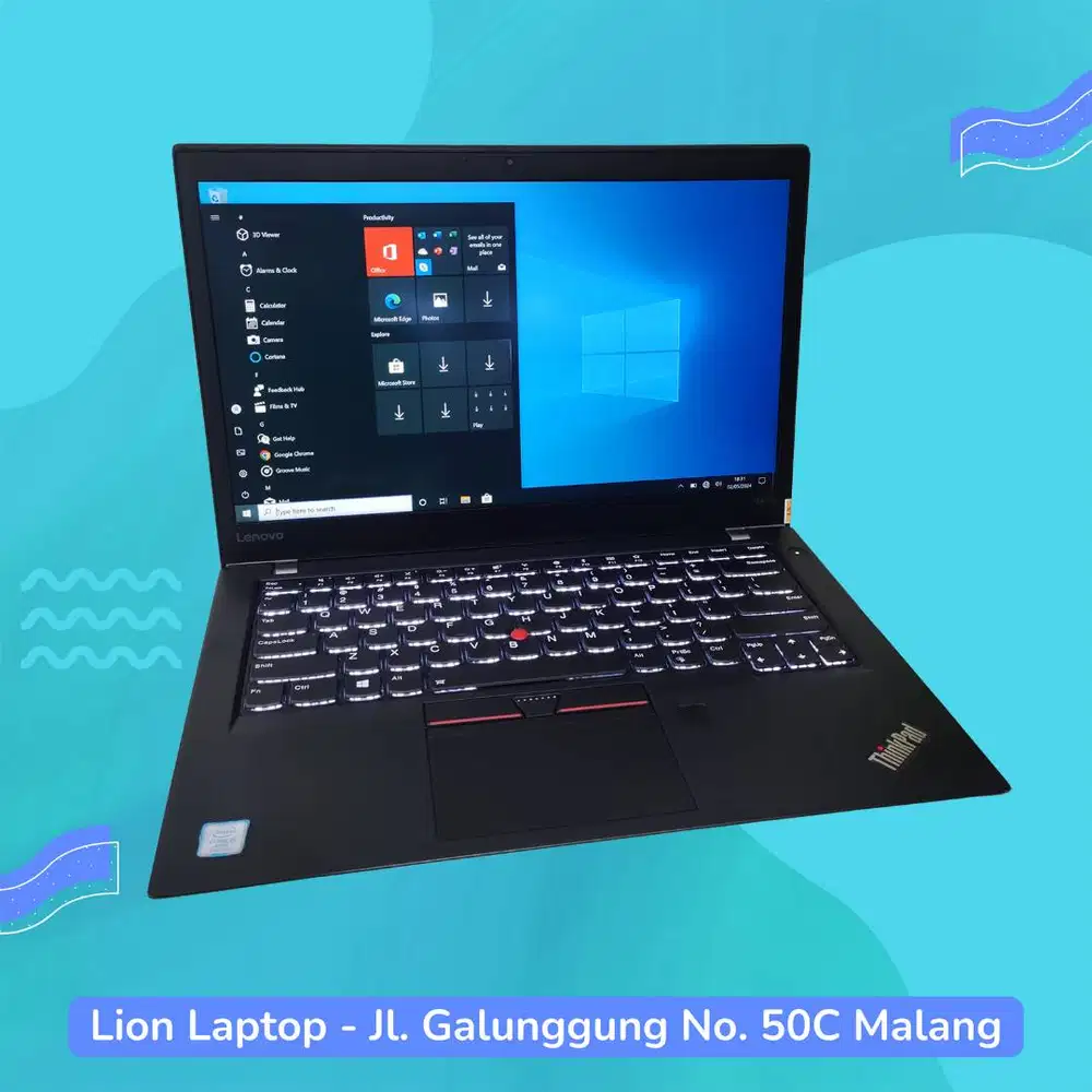 Core i5 Gen 7 RAM 8GB SLIM TOUCHSCREEN Lenovo Thinkpad T470s [29|01]