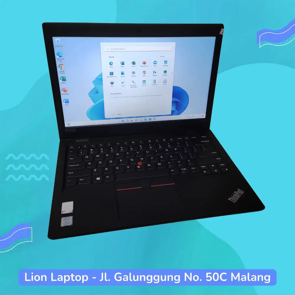 Core i5 Gen 8 RAM 8GB SSD 256GB Lenovo Thinkpad L390 [29|01]