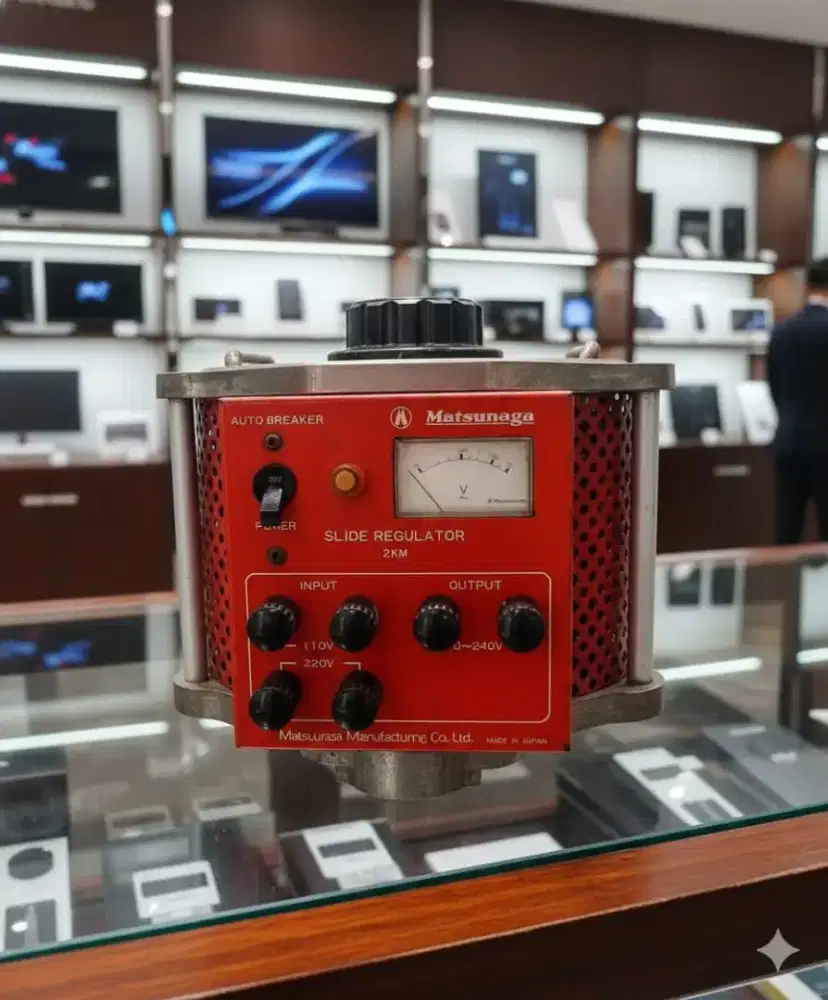 Stavol/regulator MATSUNAGA
[2kva/2000watt]
Made in JAPAN