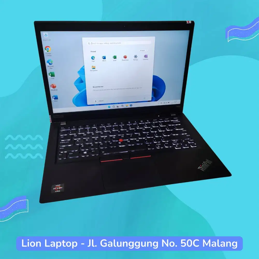 AMD Ryzen 5 PRO 3.7Ghz 8/256 VGA 2GB Lenovo Thinkpad T495s [29|01]