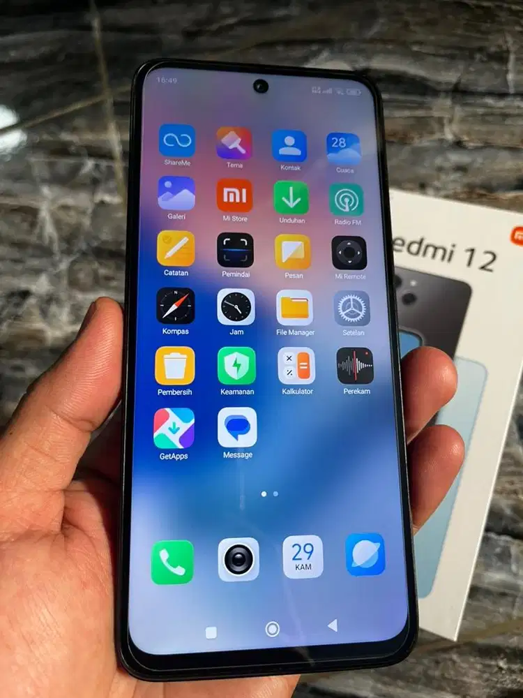 XIOAMI REDMI 12 HITAM 8/128GB