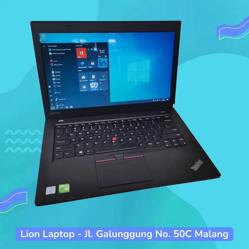 Double VGA Core i7 RAM 8GB Lenovo Thinkpad T460 [29|01]